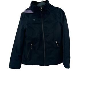 Obermeyer kids black purple jacket
